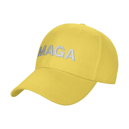 Printed MAGA Make American Great Again Baseball Cap
