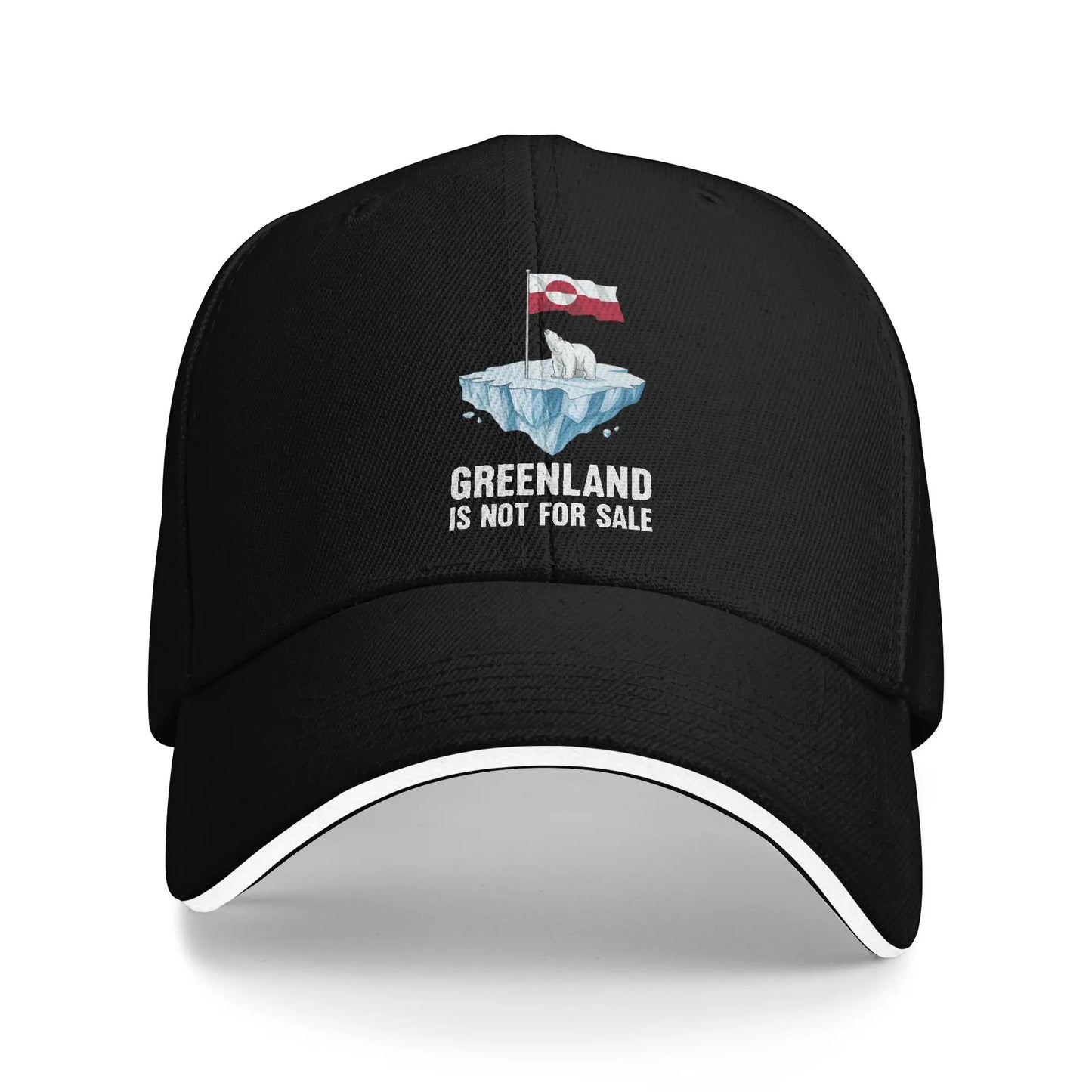 Greenland Is Not For Sale Caps For Men Women Stylish Baseball Cap