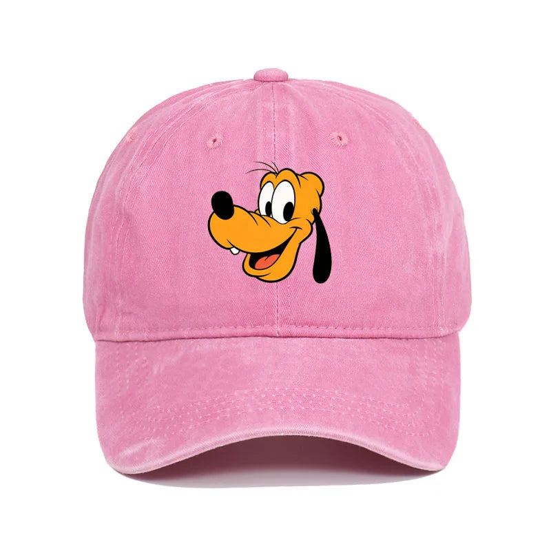 Mickey Minnie Print Baseball Cap For Men Women