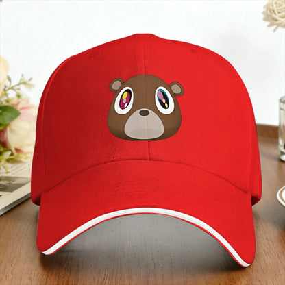 Kanye West Graduation Bear Casual Baseball Cap