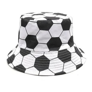 Flag Print Cheer Hat Bucket Hat
