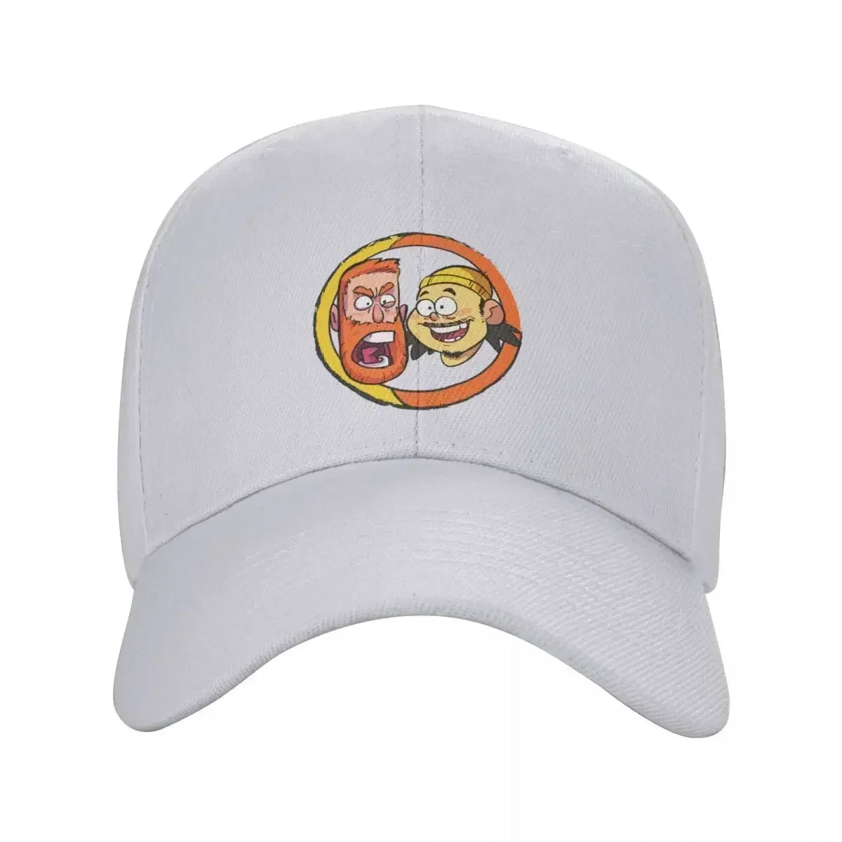 Bad Friends Andrew Santino Circle Design Baseball Cap