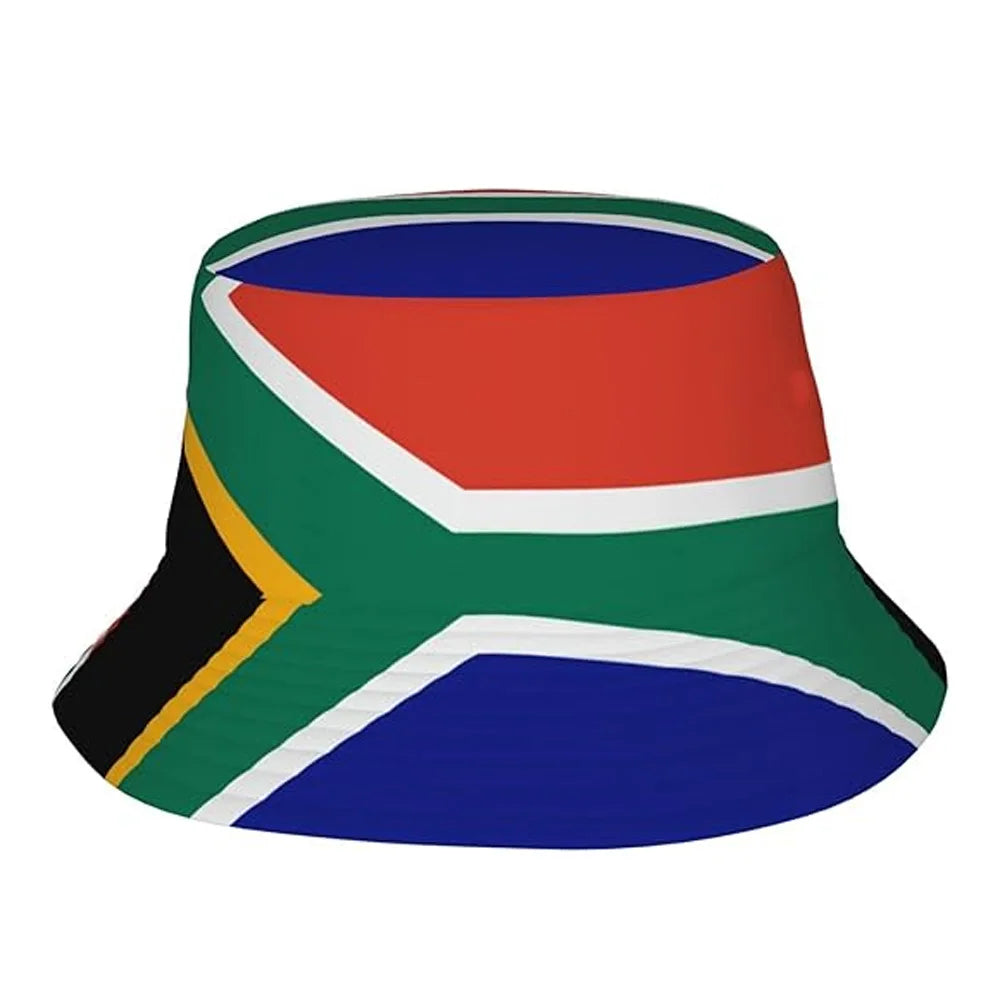Flag Print Cheer Hat Bucket Hat