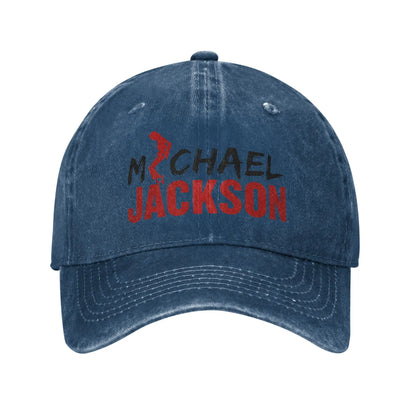 King of Pop Michaeles Jacksones MJ Print Baseball Cap