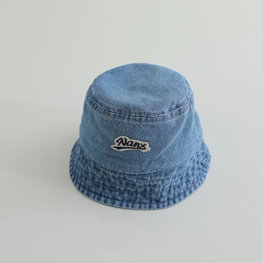Summer Autumn Cowboy Baby Bucket Hat Soft Summer Baby Boys Girls