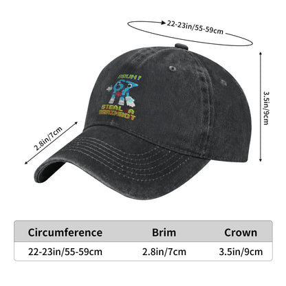 Bruh 67 Six Seven 6-7 Funny Brainrot Meme Printed Cap Baseball Cap