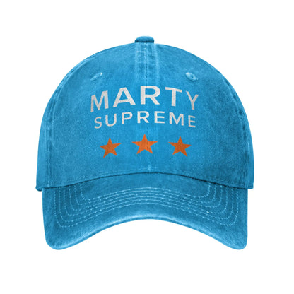 Marty Supreme Movie Print Cap For Men Women