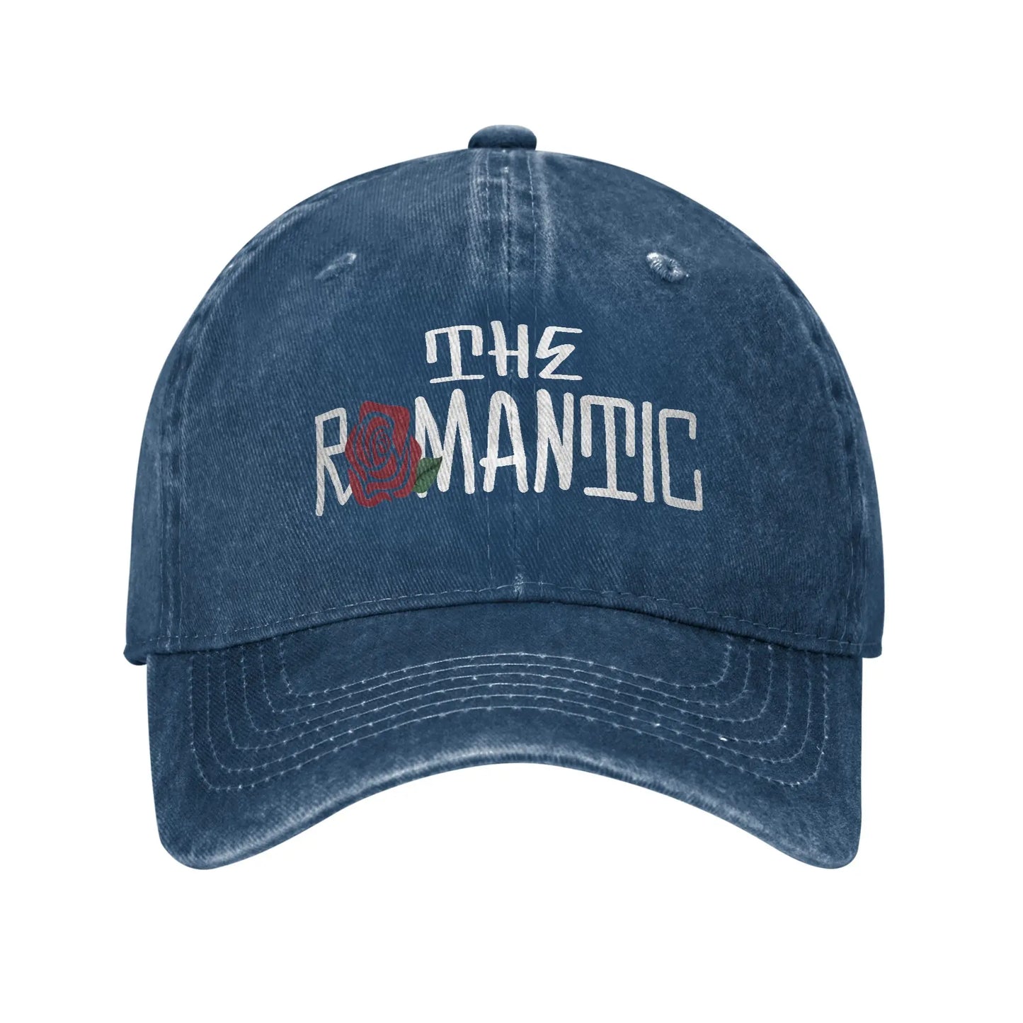 B&W The Romantic Tour Bruno Mars Concert Tour Washed Baseball Cap