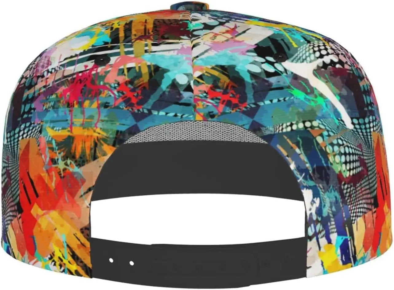 Fashion Graffiti-e008 Unisex Snapback Cap, Unisex Snapback Hip Hop Hats Cool