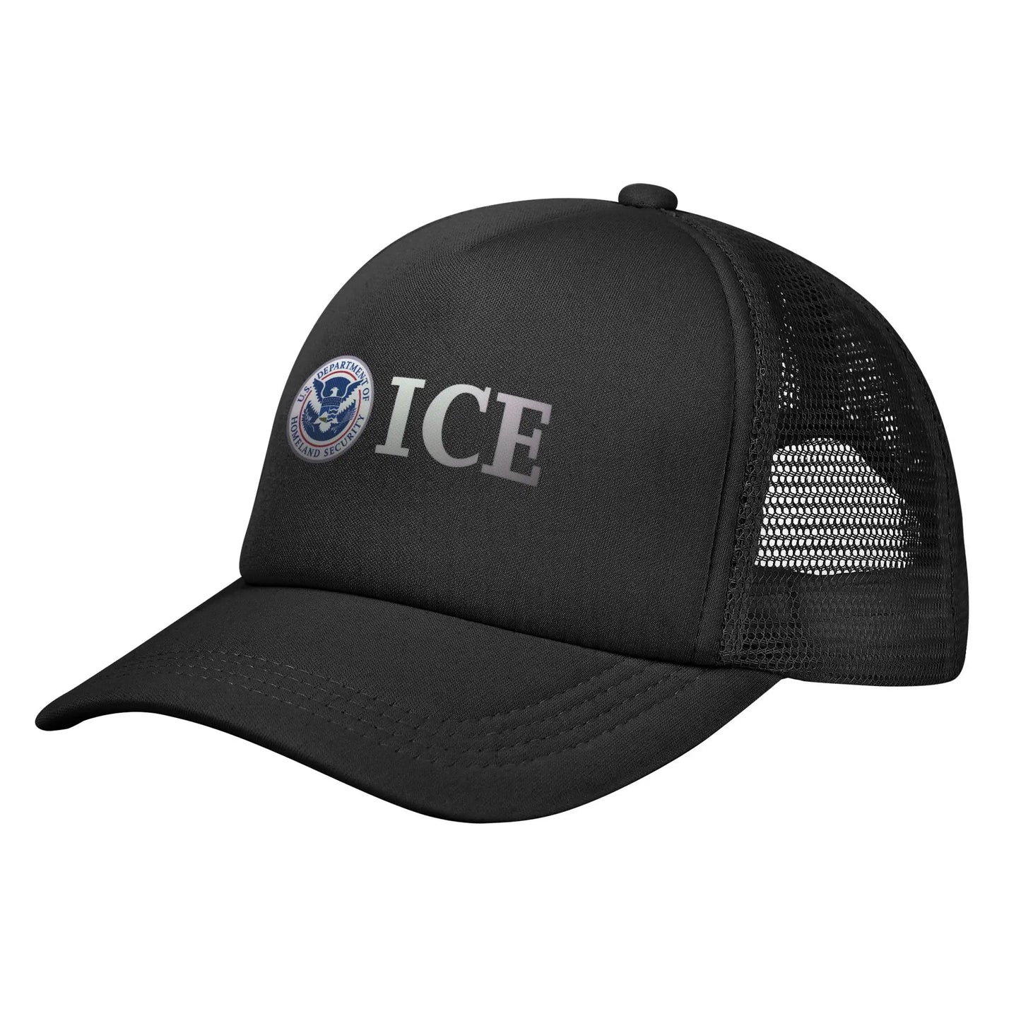 Immigration and Customs Enforcement ICE Trucker Cap Mesh Baseball Caps