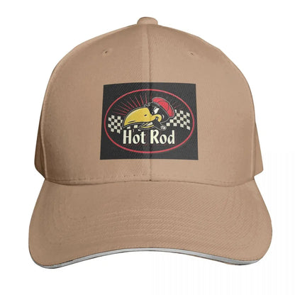 Hot Rod Logos Mr Cap Fashion Casual Baseball Caps