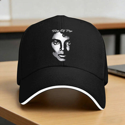Summer King of Pop M-Michael J-Jackson Baseball Cap
