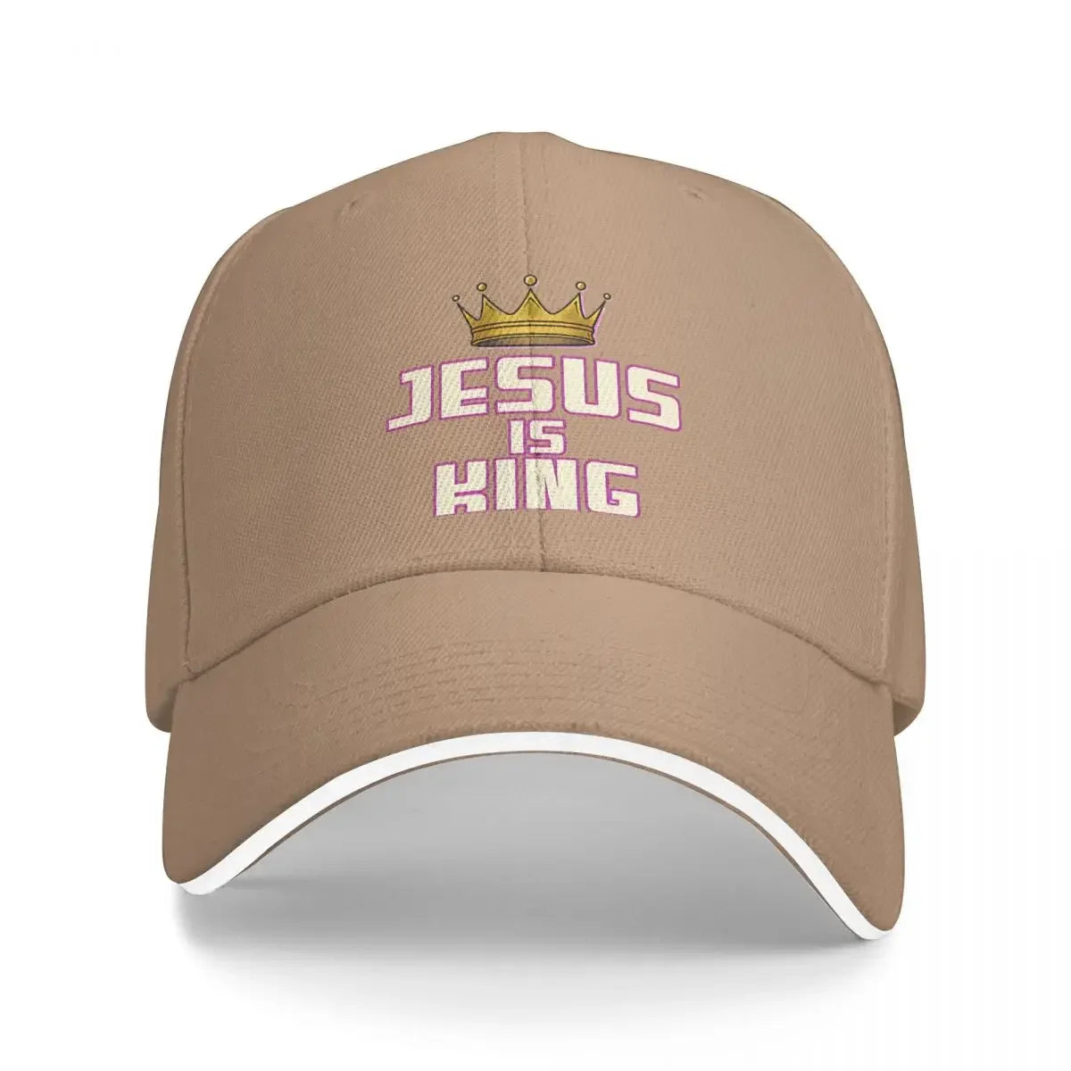 New Jesus Is My King Jesus Christ Washed Men's Baseball Cap