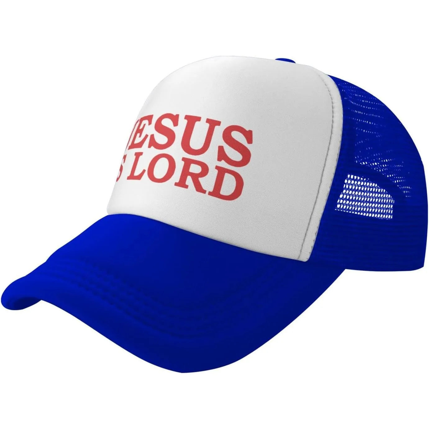 Jesus Is Lord Baseball Hat Pink Mesh Baseball Cap