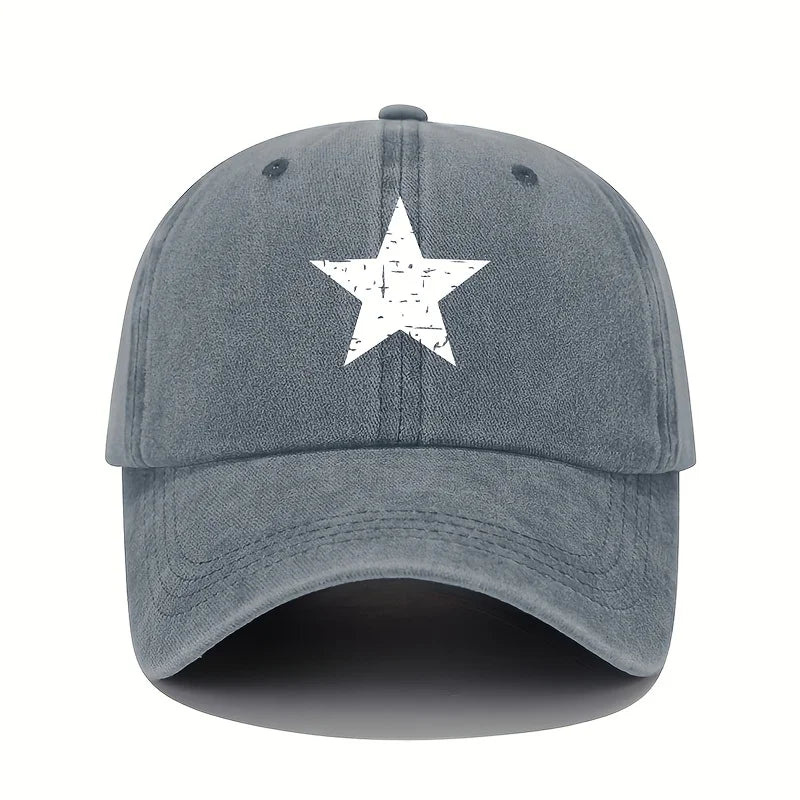 Star Print Baseball Cap