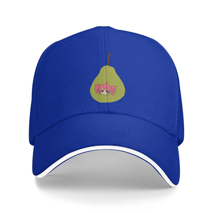 Pearto Kasane Teto Pear Anime Japanese Music Character Baseball Cap
