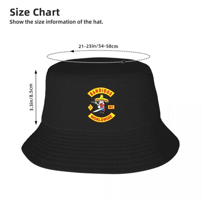 Bandidos Worldwide MC Logo Bucket Hat