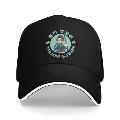 Demon Slayer Kimetsu No Yaiba Tanjiro Circle Baseball Cap