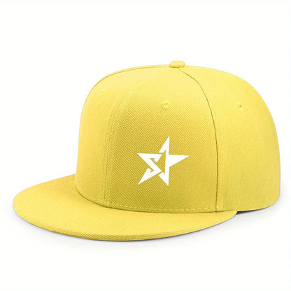 Snapback Caps Hardtop bBreathable Wide Brimmed Hip-Hop