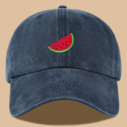 Watermelon Print Baseball Cap