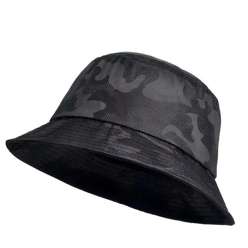 Unisex Camouflage Ventilate Bucket Hats