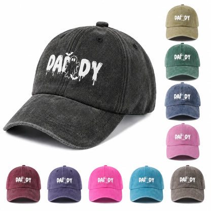 Bold Daddy Text Graphic Baseball Cap