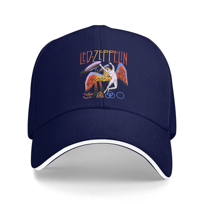 Rock band Led Zeppelin's falling angel Baseball Cap