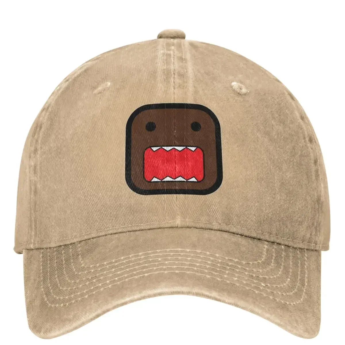 New Domo Domo Kun Doll Baseball Cap Mouth Dice Head