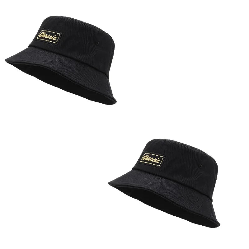 Men Women Big Head Bucket Hats Beach Oversize Sun Cap