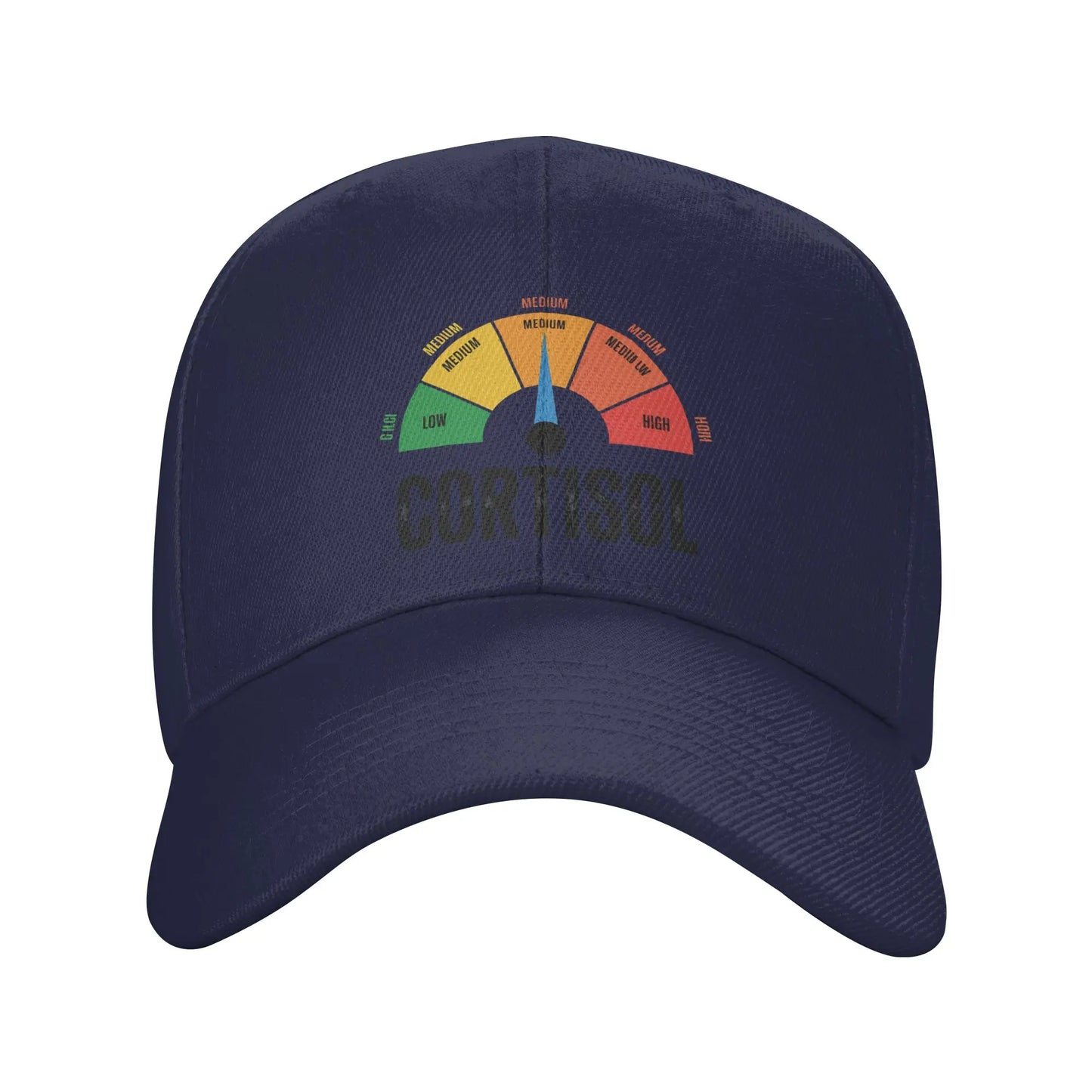 Low Cortisol Levels V Hats Stylish Baseball Cap
