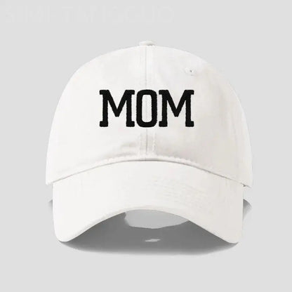 Embroidered DAD MOM Embroidered Baseball Hat Women And Men