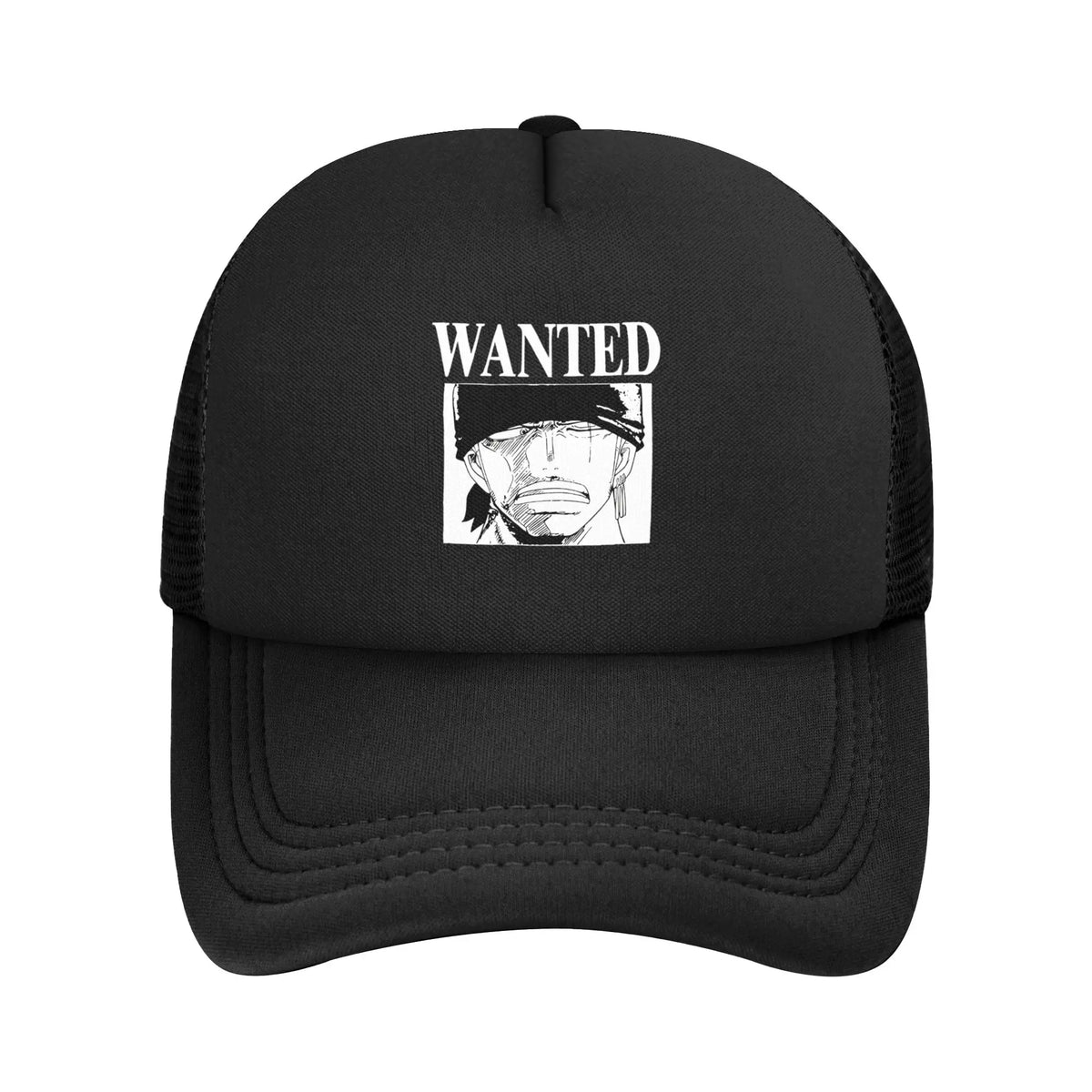 Zoro One-Pieces Flag Mesh Baseball Caps