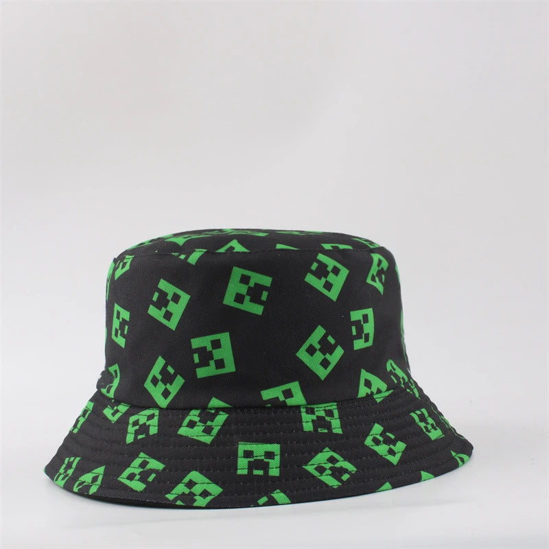 Fashion Print Hip Hop Bucket Hat Summer Men Fisherman Caps
