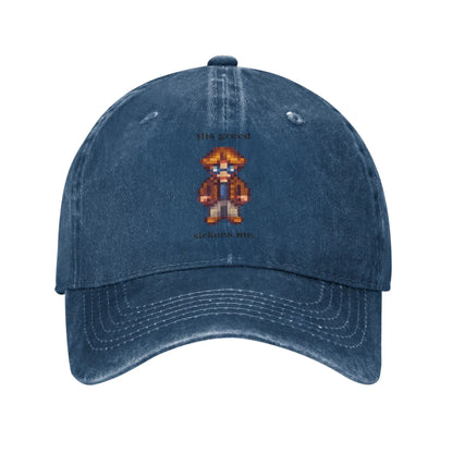 Summer Pierre His Greed Sickens Me Stardew Valley Baseball Cap