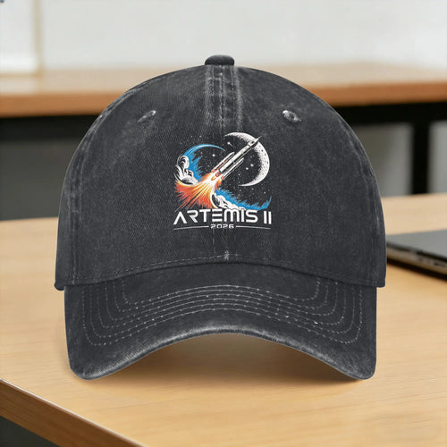 Artemis II Back to the Moon 2026 Sun Baseball Cap