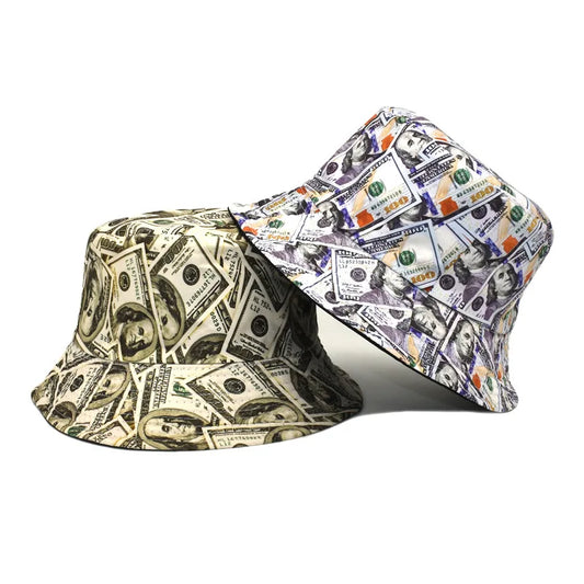 New Printed Bucket Hat Fashionable And Trendy Basin Hat Autumn And Winter Warm Hat