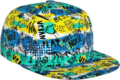 Fashion Graffiti-e008 Unisex Snapback Cap, Unisex Snapback Hip Hop Hats Cool