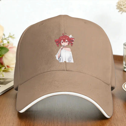 Kasane Teto Vocaloid Anime Japanese Casual Baseball Cap