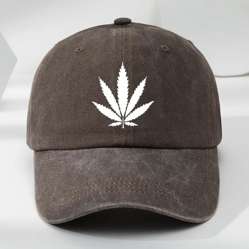 Interesting Maple Leaf Printed Baseball Hat