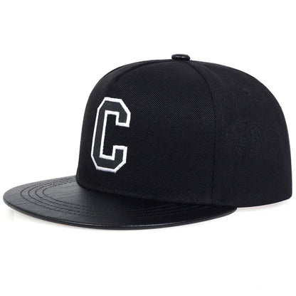 Unisex C Letter Embroidery Hip-hop Hats Spring And Autumn