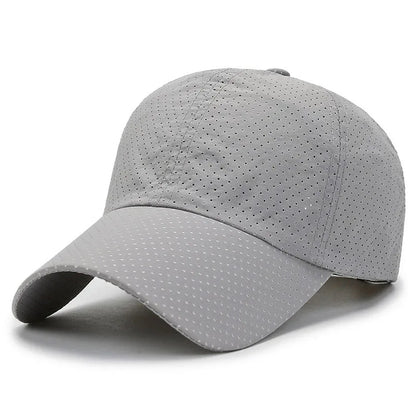 Solid Color Mesh Cap Baseball Cap Women Autumn Korean Edition Sunscreen Hat