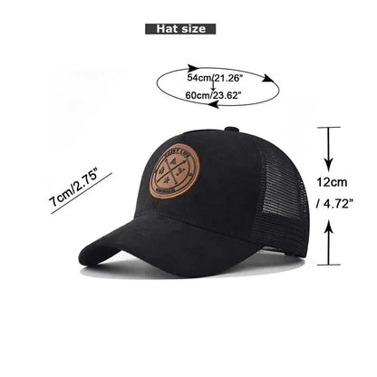Four Seasons Mesh Baseball Cap Women Men Fashion