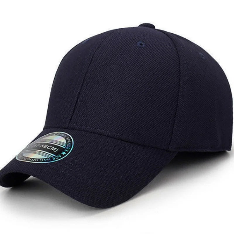 High Quality Baseball Cap Man Fitted Closed Full Cap Mesh Cap