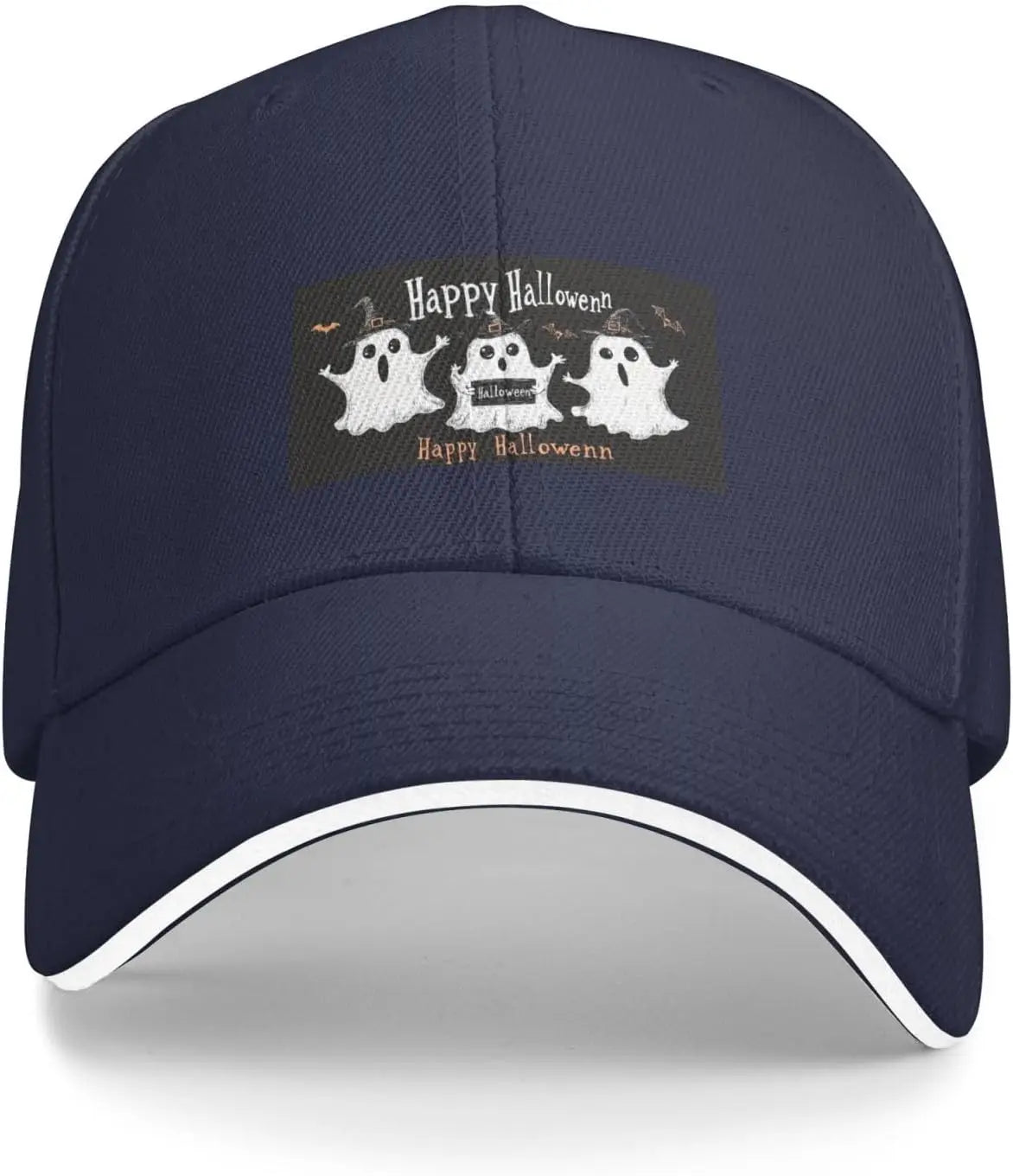 Baseball Caps Adjustable Sandwich Cap Halloween Print