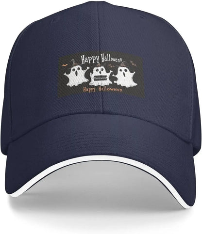 Baseball Caps Adjustable Sandwich Cap Halloween Print