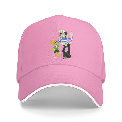 Retro Nu Pogodi Wolf and Hare Baseball Cap