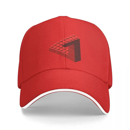 New Escher Toy Bricks - Red Cap Fashion Casual Baseball Caps