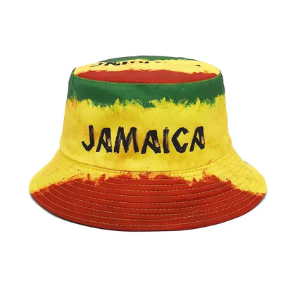 Flag Print Cheer Hat Bucket Hat