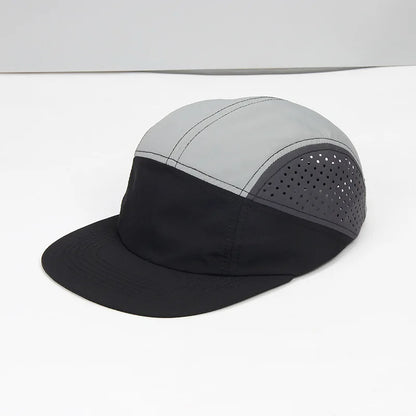 Quick Drying Nylon 5 Panel Snapback Hat For Men Women