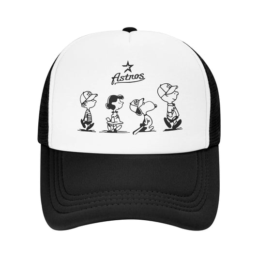 Snoopy Peanuts Cartoon Mesh Baseball Caps